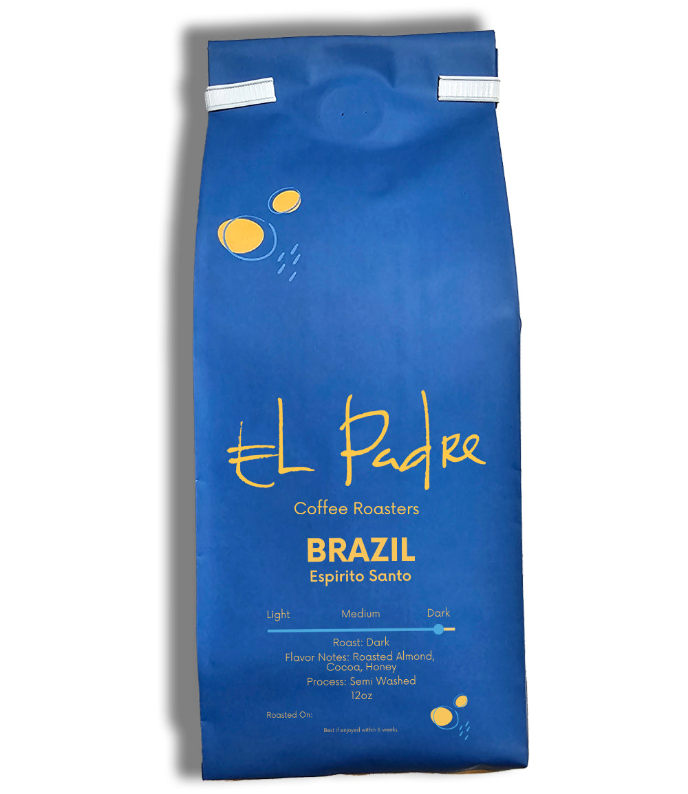 El Padre Brazil Espirito Santo Coffee Bag Dark Roast Small Batch Coffee