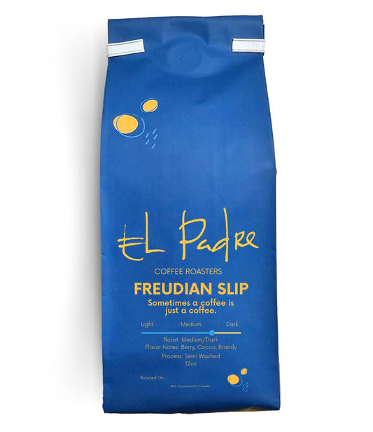 El Padre Coffee Bean Freudian Slip medium dark roast